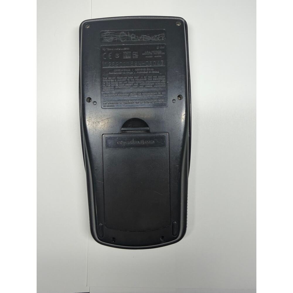 Texas Instruments TI-83 Plus Graphing Calculator Black Used Works With Cover - Picture 7 of 7
